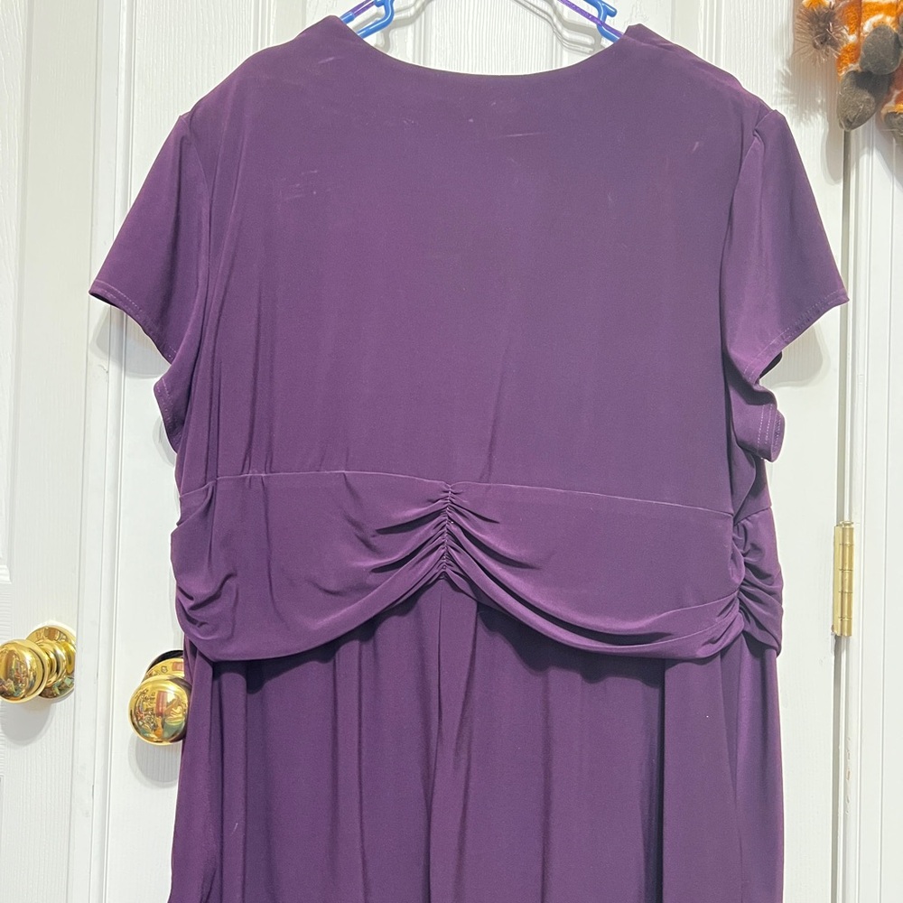 R&M Richards Purple Pantsuit - Picture 2 of 4